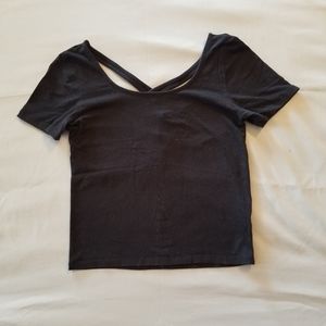Aeropostal fitted crop top